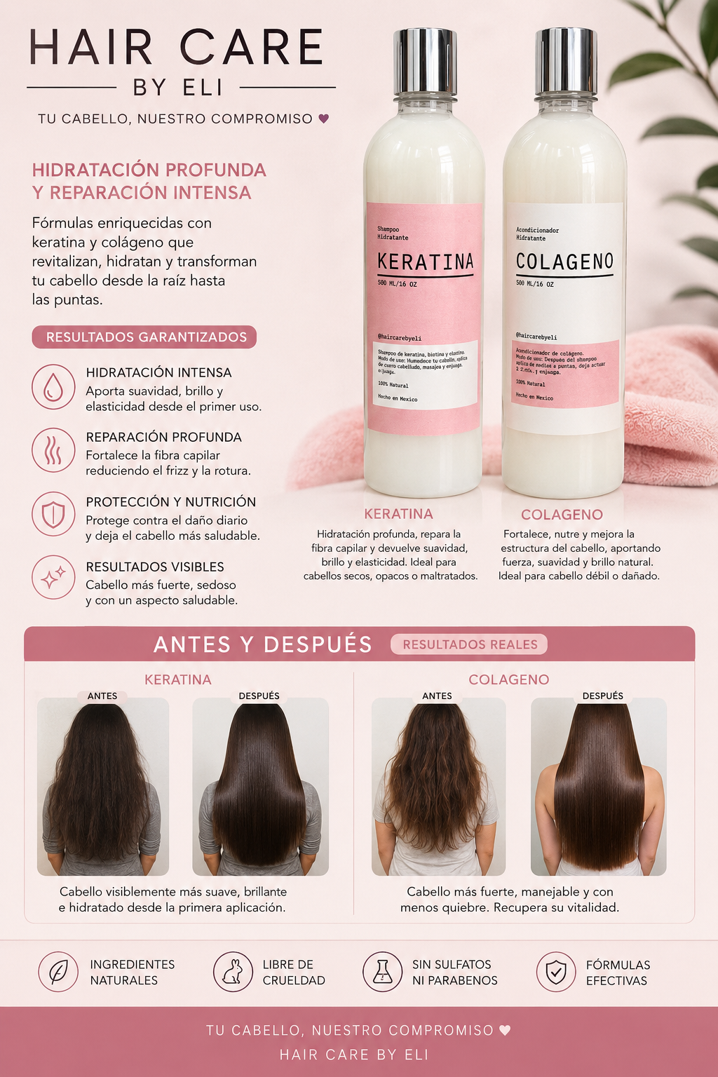 KERATINA Hidratante Shampoo & Conditioner