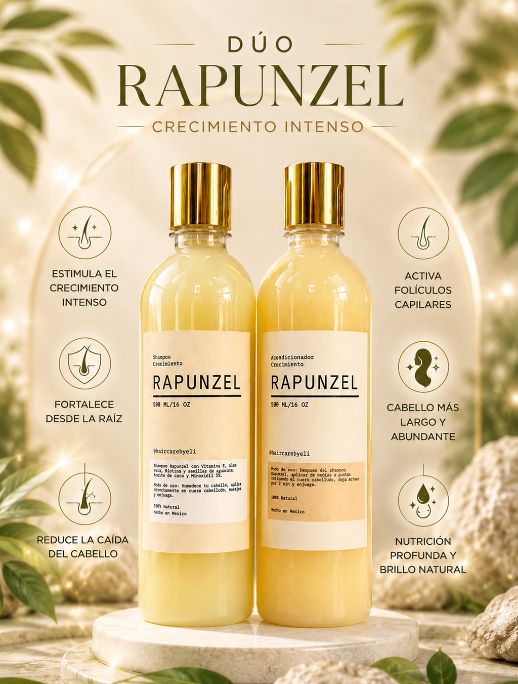 CRECIMIENTO Intenso Shampoo & Conditioner