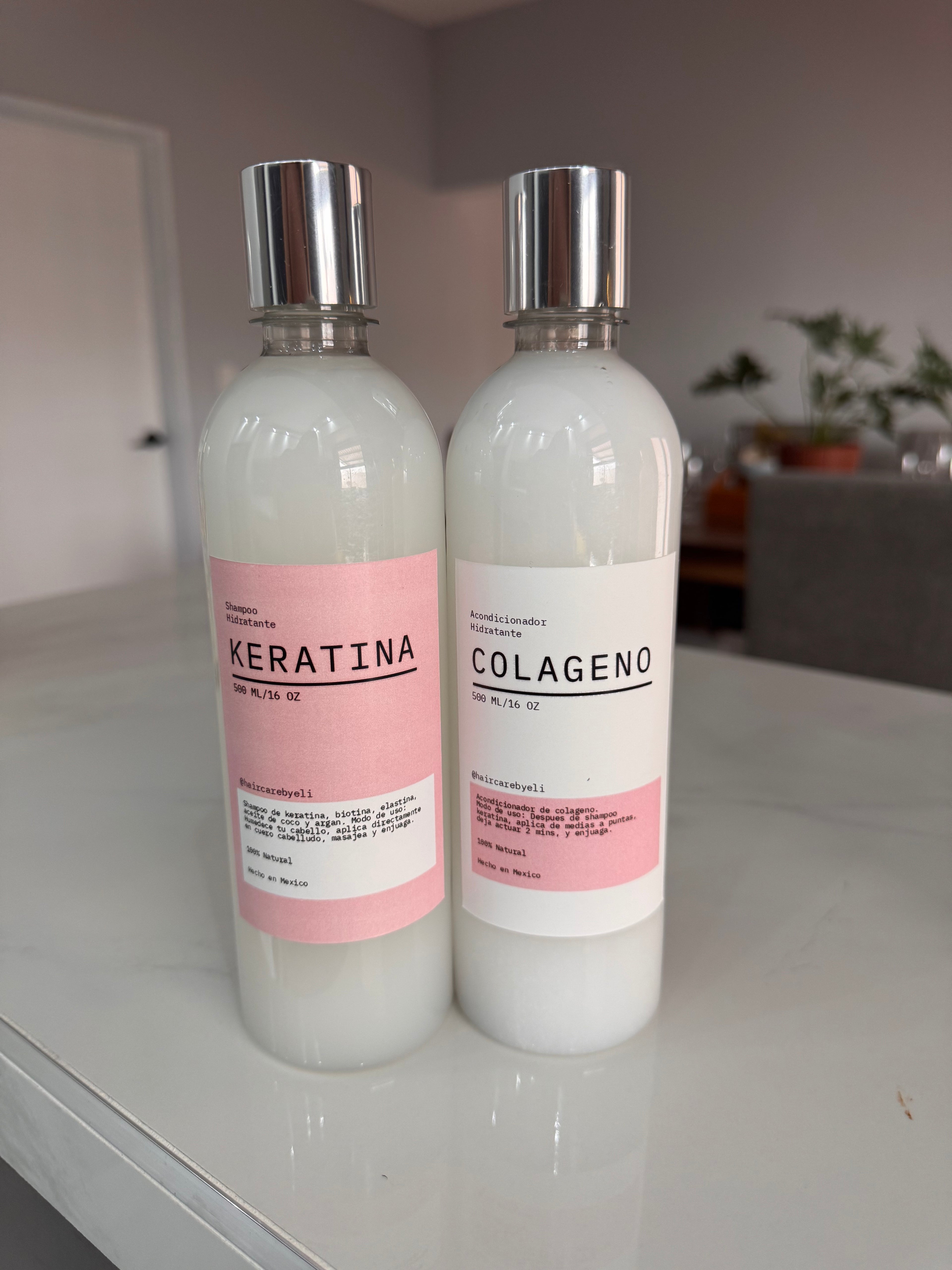 Organic Keratin Shampoo- sulfate & paraben free